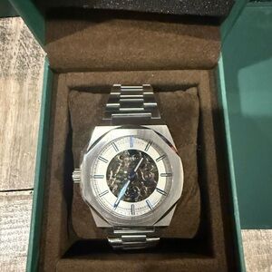 Earnshaw Silver Men's Watch